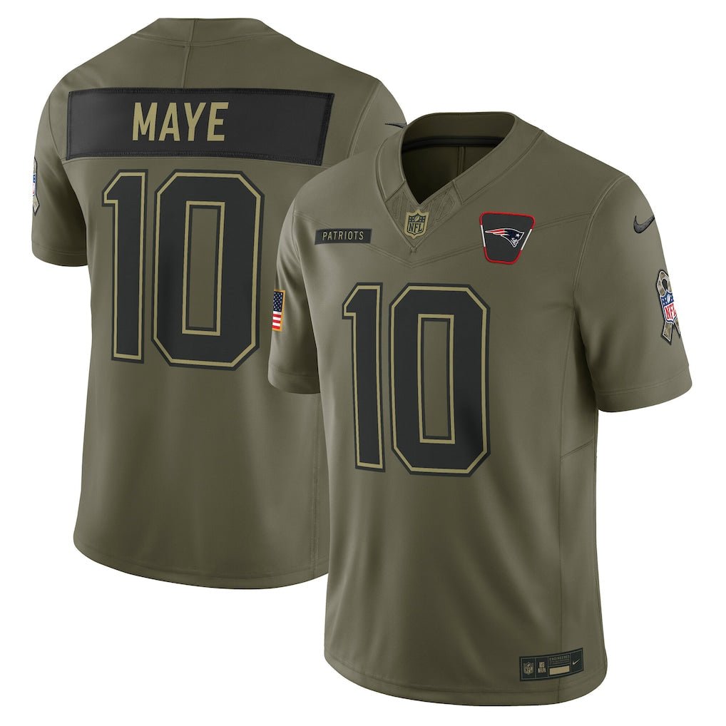 Camisa NFL New England Patriots Vapor F.U.S.E. Limited Jersey Salute To Service 2025