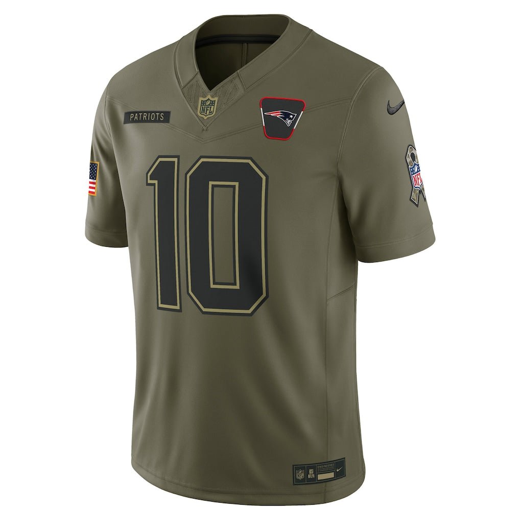 Camisa NFL New England Patriots Vapor F.U.S.E. Limited Jersey Salute To Service 2025 - Imagem 2