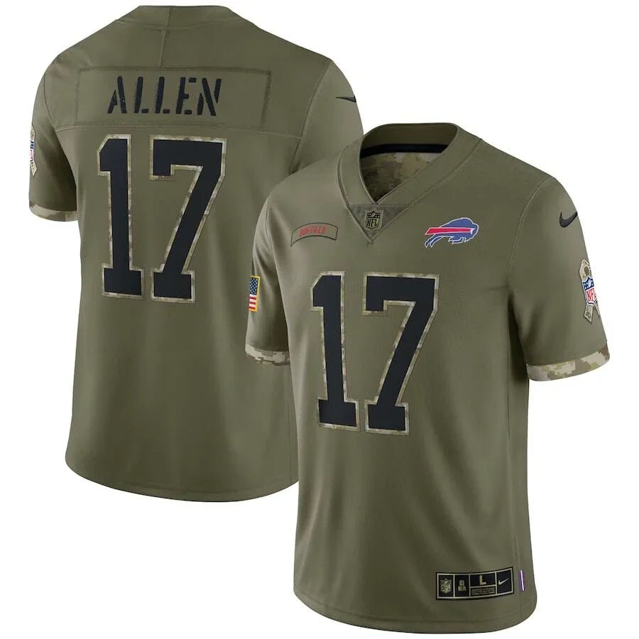 Camisa NFL Buffalo Bills Vapor Limited Jersey Salute To Service 2022