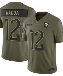 Camisa NFL Los Angeles Rams Vapor F.U.S.E. Limited Jersey Salute To Service 2025