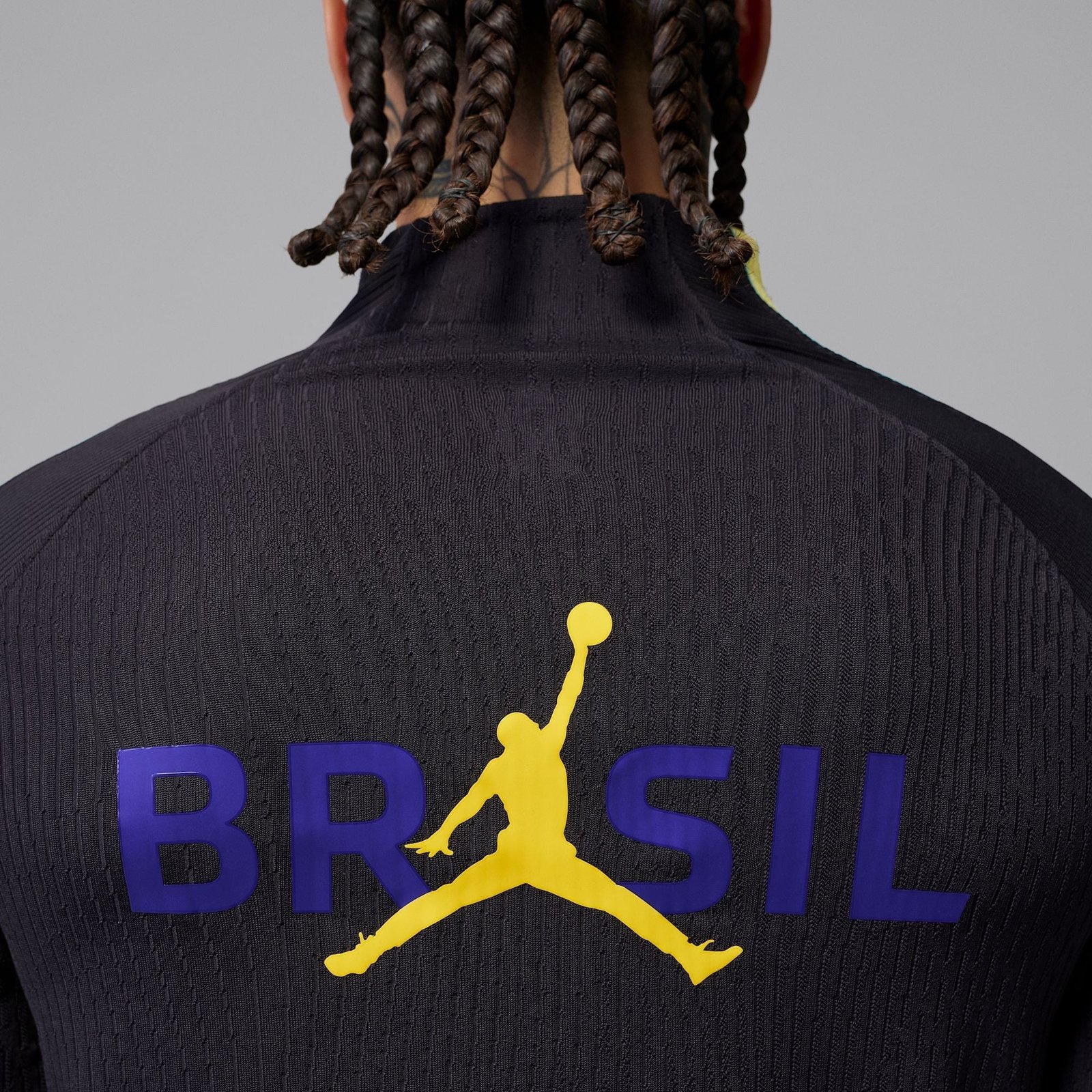 Conjunto de Treino Brasil 2026/27 Preto - Imagem 6