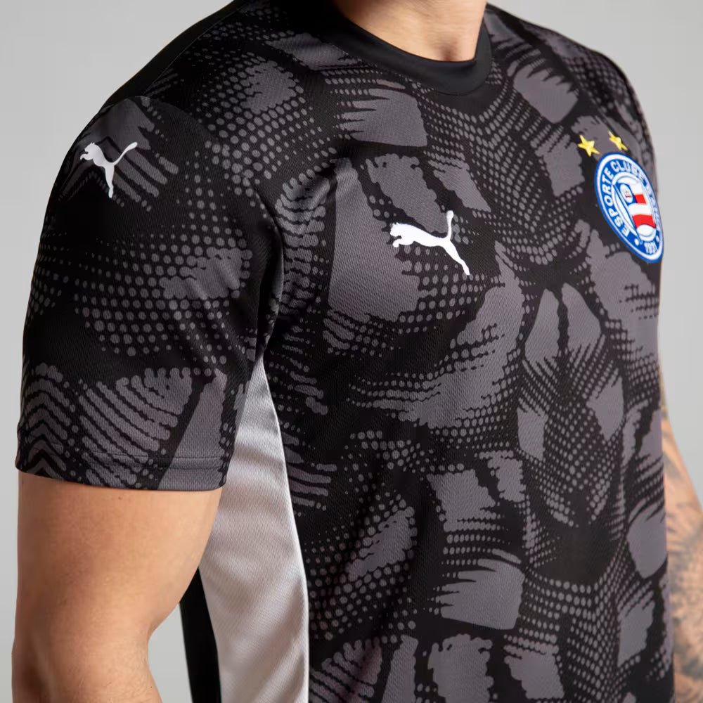 Camisa EC Bahia Goleiro I 25/26 - Preta - Imagem 4