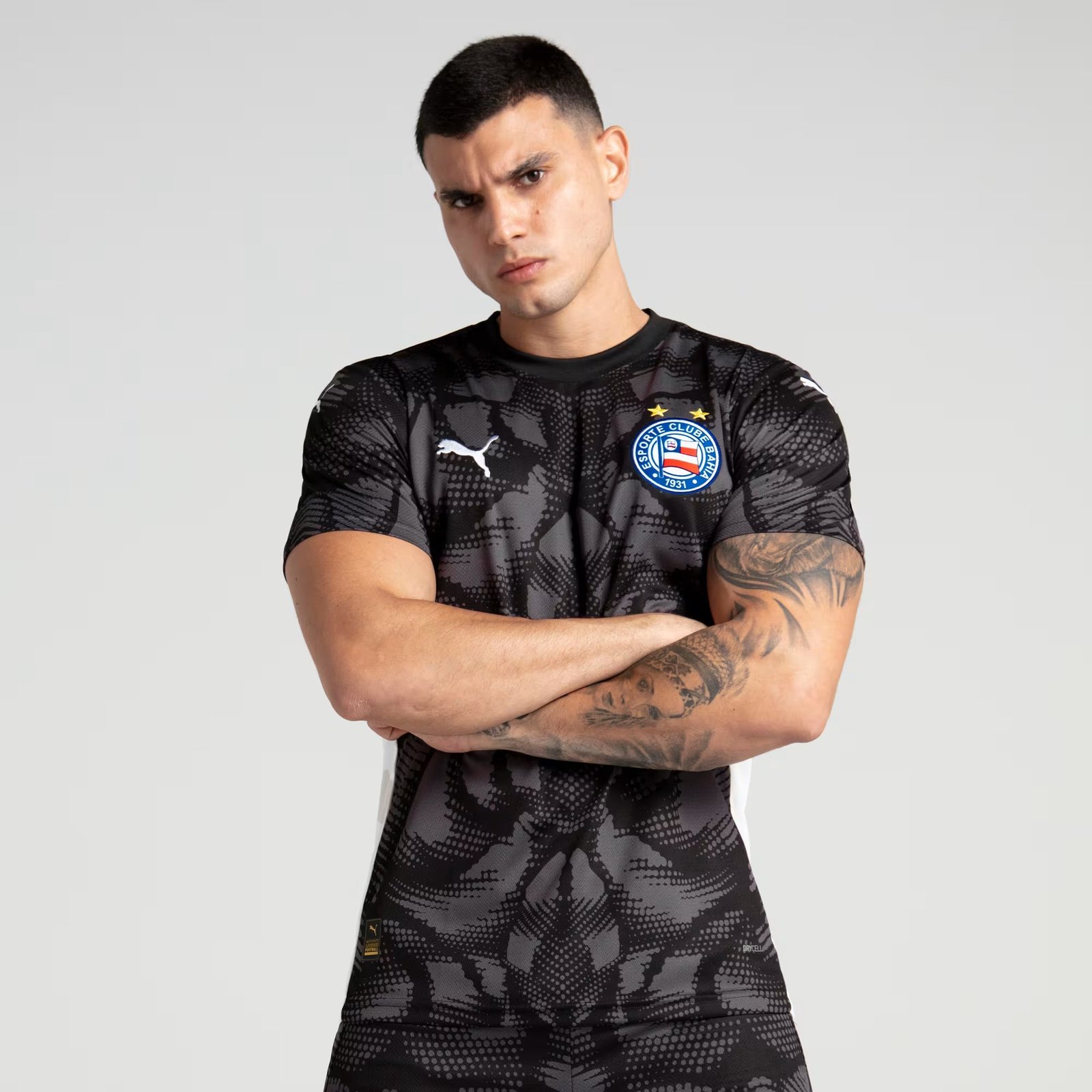 Camisa EC Bahia Goleiro I 25/26 - Preta