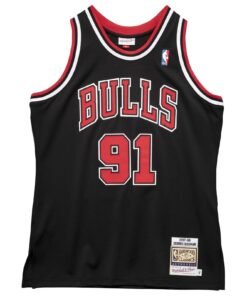 Regata Authentic Chicago Bulls Dennis Rodman 1997/98