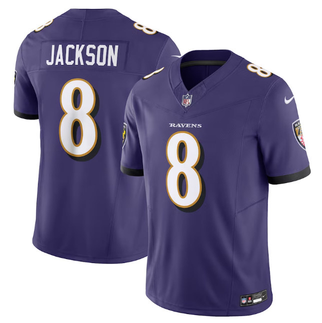 Camisa NFL Baltimore Ravens Vapor F.U.S.E. Limited Jersey Roxa - Imagem 2