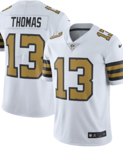 Camisa NFL New Orleans Saints Vapor Limited Jersey Branca e Dourada