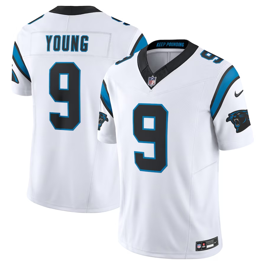 Camisa NFL Carolina Panthers Vapor F.U.S.E. Limited Jersey Branca - Imagem 2