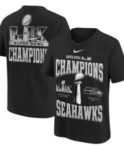 Camiseta Seattle Seahawks Super Bowl LX Champions Locker Room Trophy Collection